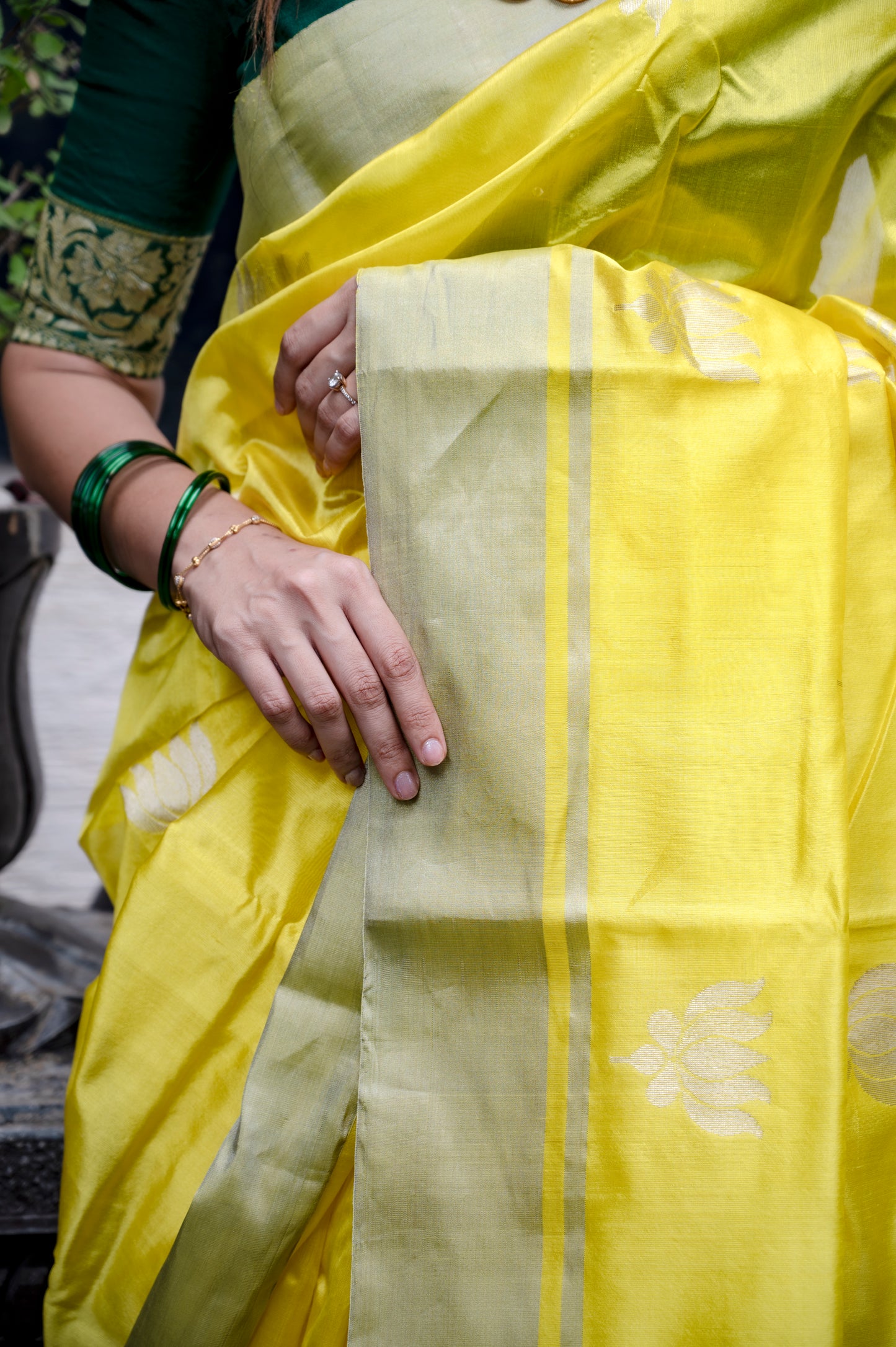 chanderi pattu silk