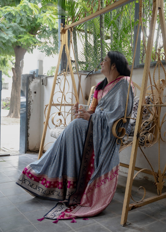 banarasi mashroo silk