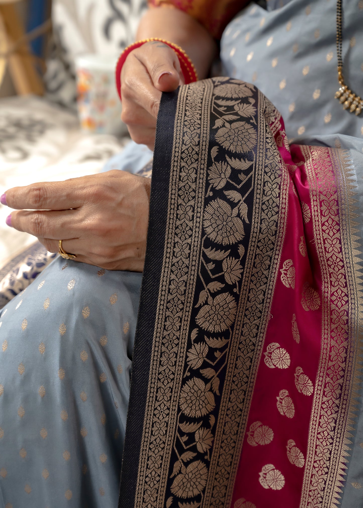 banarasi mashroo silk