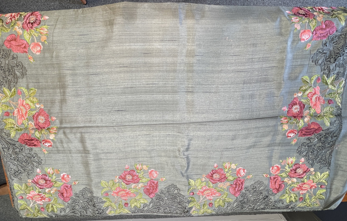 Embroidered tussar (Copy) (Copy)