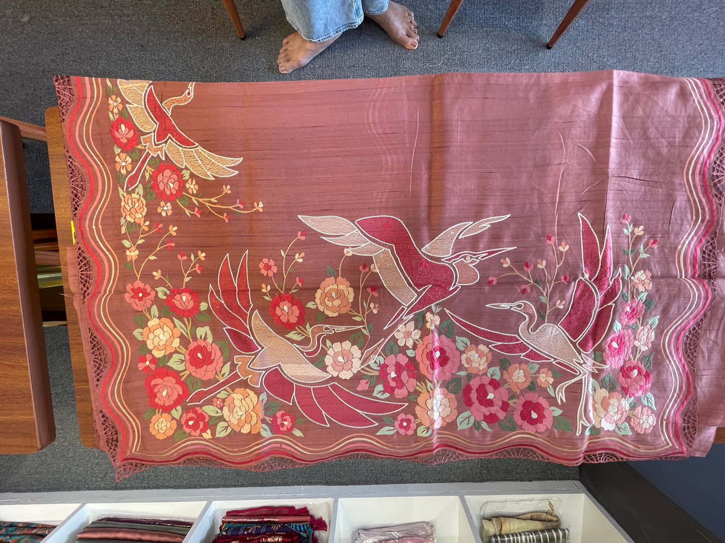 Embroidered tussar (Copy) (Copy)