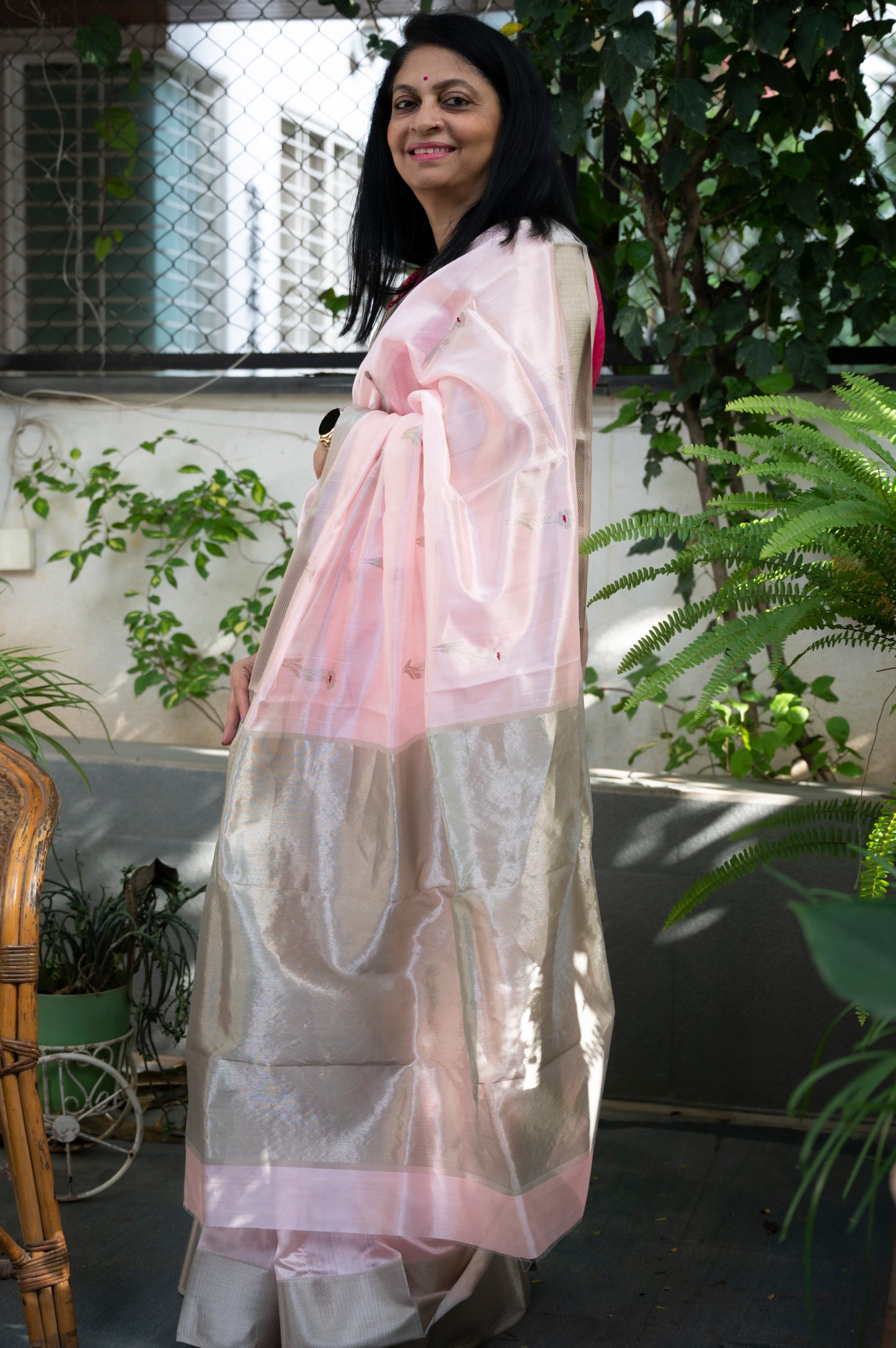 chanderi pattu silk