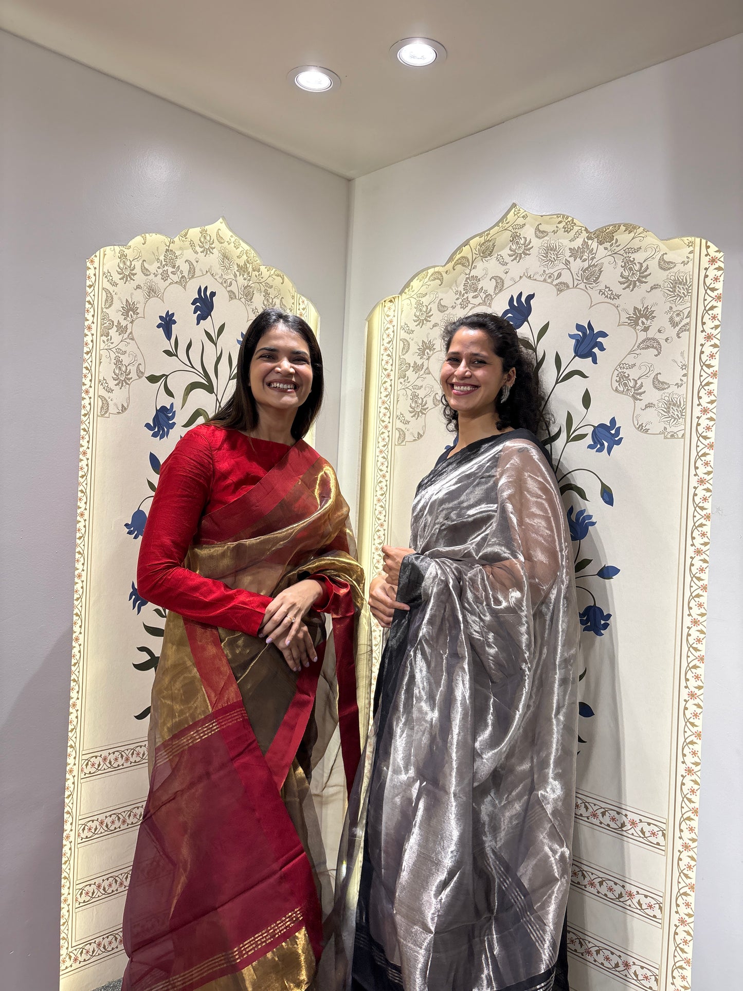 chanderi tisshu silk