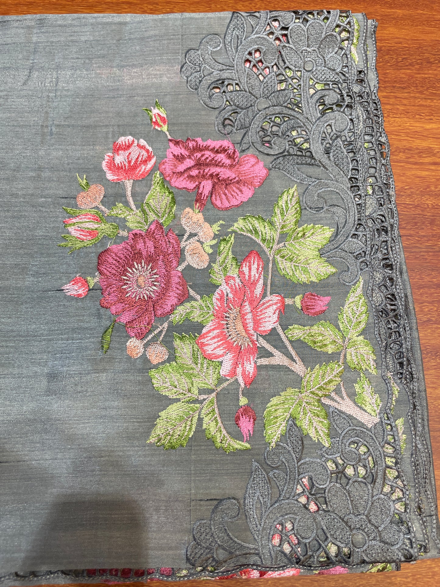 Embroidered tussar (Copy) (Copy)