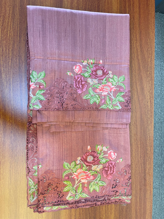 Embroidered tussar (Copy) (Copy) (Copy)