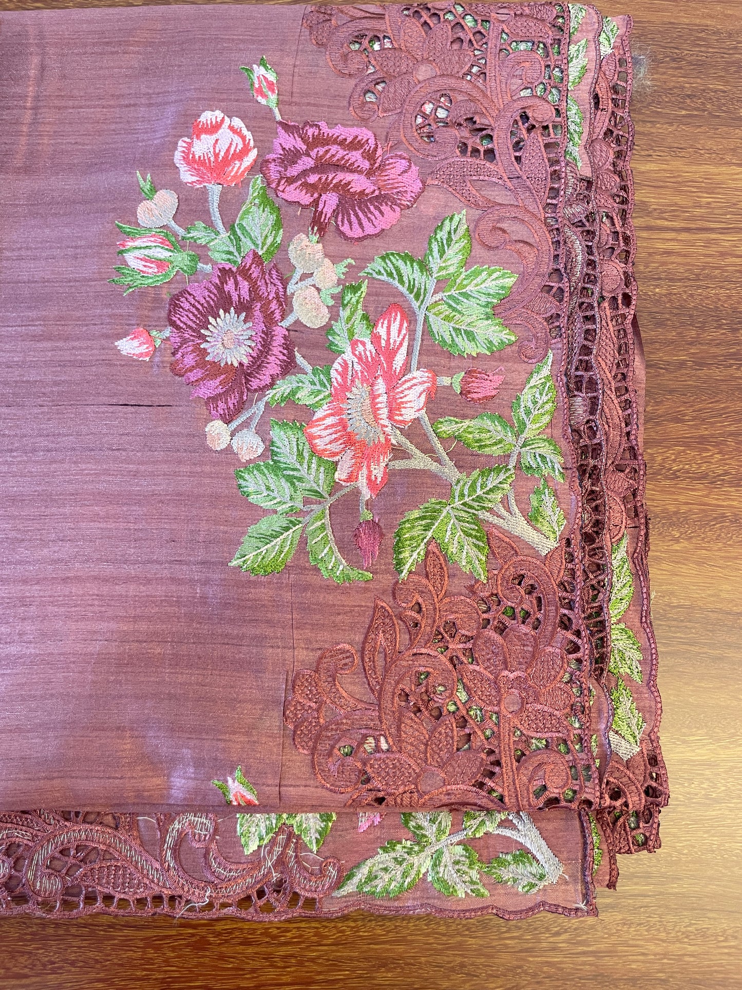 Embroidered tussar (Copy) (Copy) (Copy)