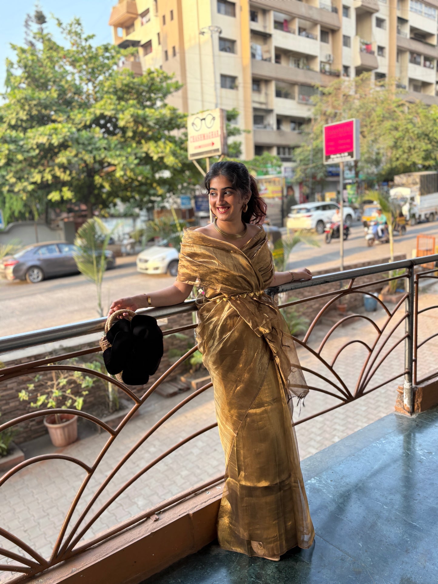 Tisshu silk saree